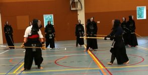 Open training Kendo en Naginata